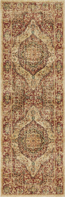 63" X 91" Spice Polypropylene Rug
