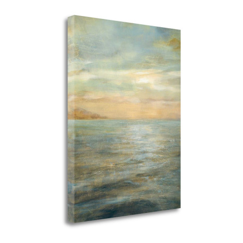 Serene Sea II Wrapped Canvas Print Living Room Wall Art