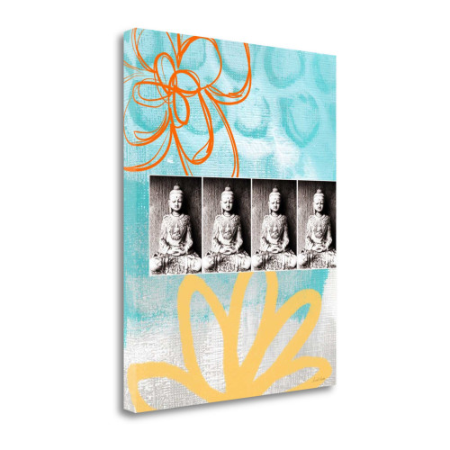 Zen Photobooth III Wrapped Canvas Print Living Room Wall Art