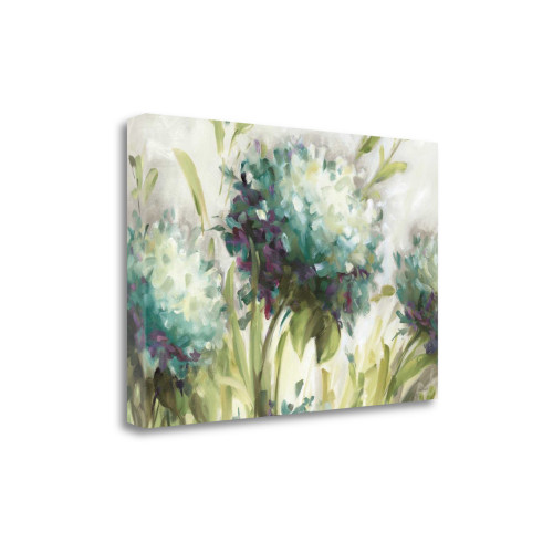 Hydrangea Field 4 Wrapped Canvas Print Living Room Wall Art