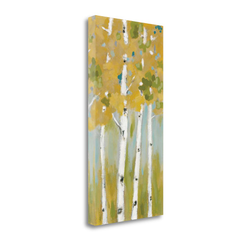 Golden Day II Wrapped Canvas Print Living Room Wall Art