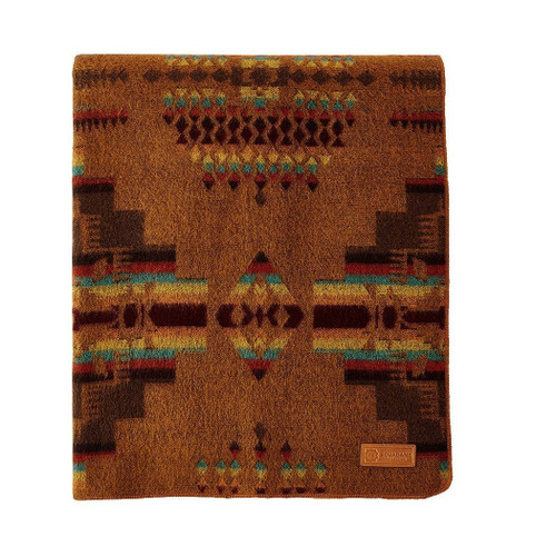 Ultra Soft Chocolate Brown Southwest Handmade Throw Blanket