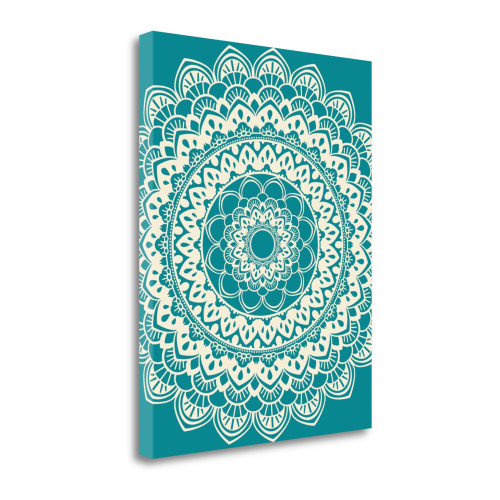 Mandala VII Wrapped Canvas Print Living Room Wall Art