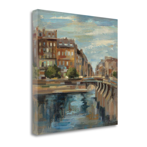 A Moment In Paris II Wrapped Canvas Print Living Room Wall Art