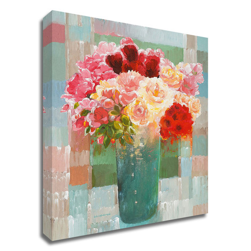 Springtime Assortment Wrapped Canvas Print Wall Art