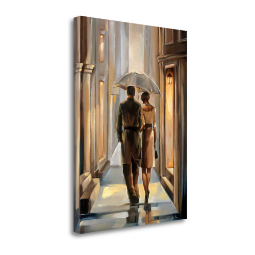Reflections I Wrapped Canvas Print Living Room Wall Art