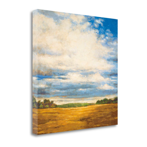 Tranquil Meadow 3 Wrapped Canvas Print Wall Art