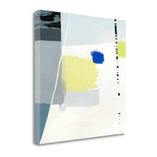 Highway 80 Wrapped Canvas Print Wall Art