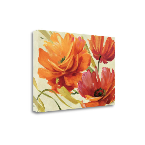 Flamboyant III Wrapped Canvas Print Living Room Wall Art