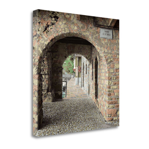 Lakeside Portal 1 Wrapped Canvas Print Wall Art