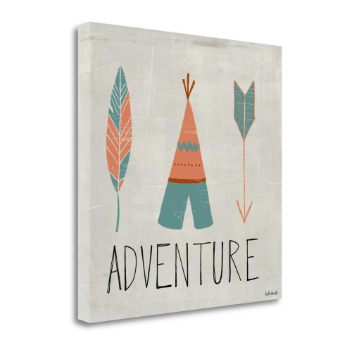 Adventure 4 Wrapped Canvas Print Living Room Wall Art
