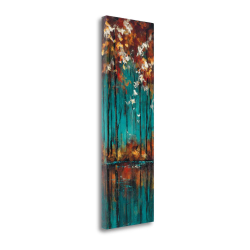 The Mirror II Wrapped Canvas Print Living Room Wall Art