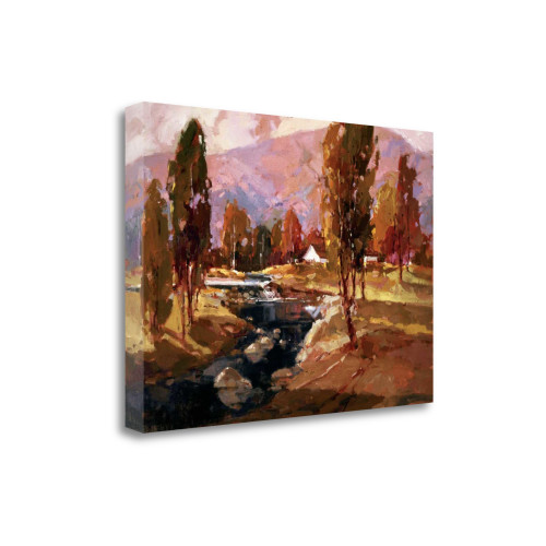 Fall In The Valley 2 Wrapped Canvas Print Living Room Wall Art