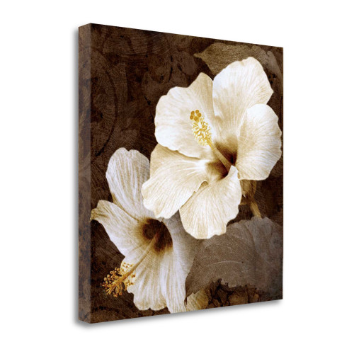 Verdant Blooms 2 Wrapped Canvas Print Living Room Wall Art