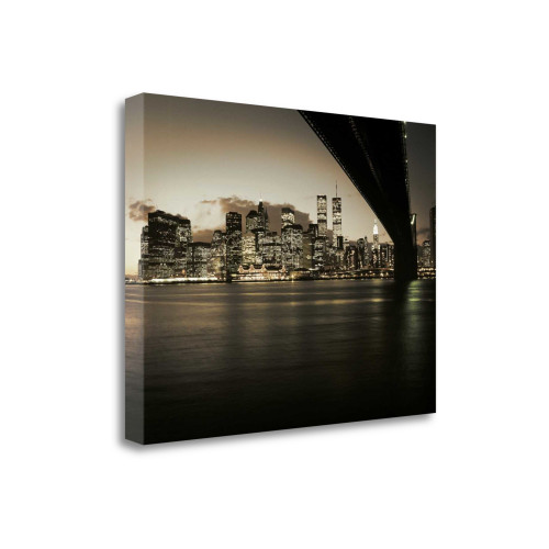 Brooklyn Bridge 7 Wrapped Canvas Print Wall Art