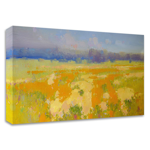 "Meadow 2" Wrapped Canvas Print Wall Art