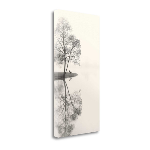 Tranquil Morning 2 Wrapped Canvas Print Living Room Wall Art