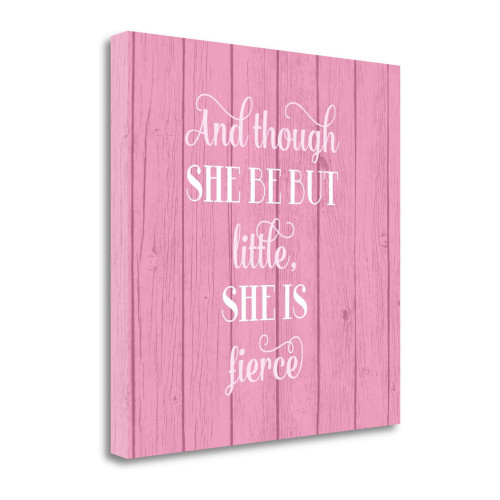 Fierce 4 Wrapped Canvas Print Living Room Wall Art