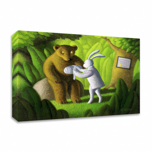 The Healer Wrapped Canvas Print Wall Art