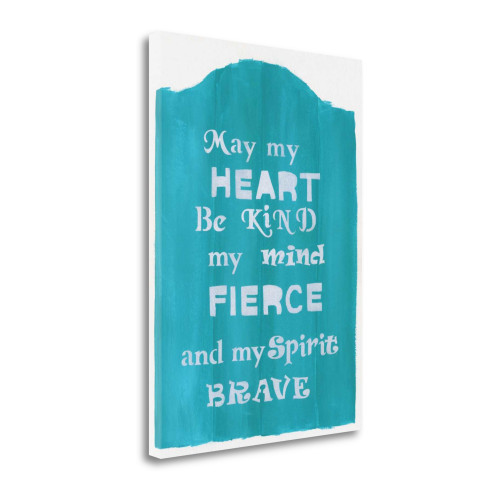 Brave Spirit 1 Wrapped Canvas Print Wall Art