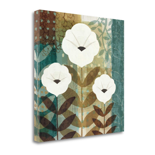 Floral Dream I Wag Wrapped Canvas Print Living Room Wall Art