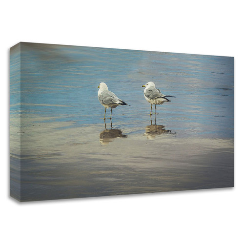 "Silent They Wait" Wrapped Canvas Print Wall Art