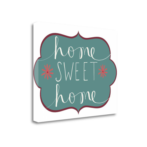 Home Sweet Home 10 Wrapped Canvas Print Living Room Wall Art