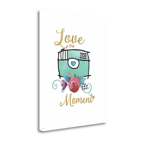 Moment Wrapped Canvas Print Living Room Wall Art