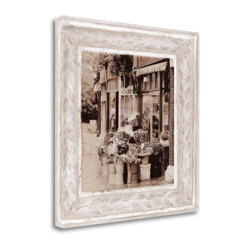 Flower Market 2 Wrapped Canvas Print Living Room Wall Art