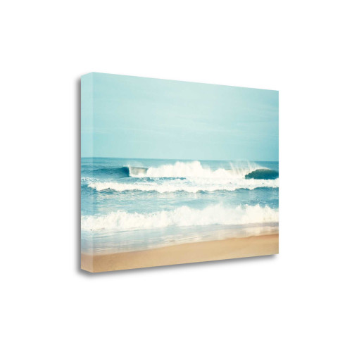 Salty Sea Air 1 Wrapped Canvas Print Living Room Wall Art