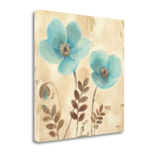 Poppies Three I Wrapped Canvas Print Living Room Wall Art