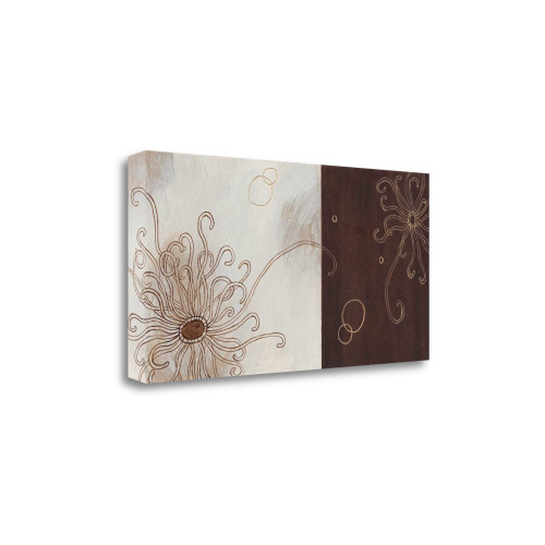 Balancing Blossoms II Wrapped Canvas Print Living Room Wall Art
