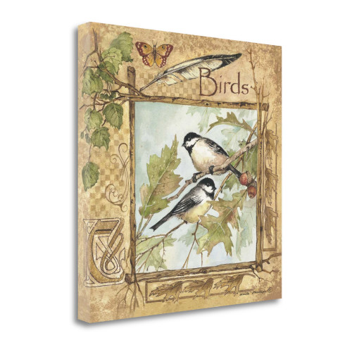 Birds 1 Wrapped Canvas Print Wall Art