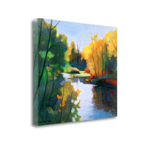 Magic Afternoon 5 Wrapped Canvas Print Living Room Wall Art
