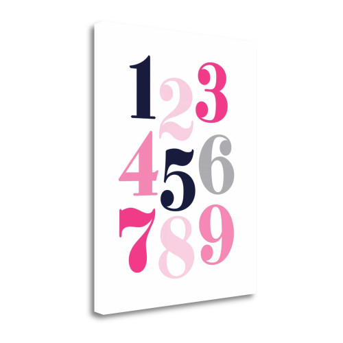 Childrens Art 5 Wrapped Canvas Print Living Room Wall Art