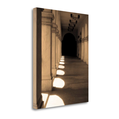 Paseo Del Balboa 1 Wrapped Canvas Print Wall Art