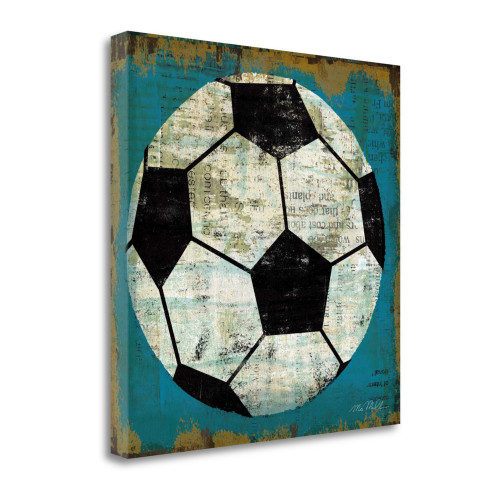 Ball IV Wrapped Canvas Print Living Room Wall Art
