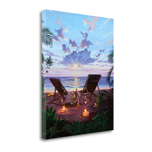 Two If By Sea 1 Wrapped Canvas Print Living Room Wall Art