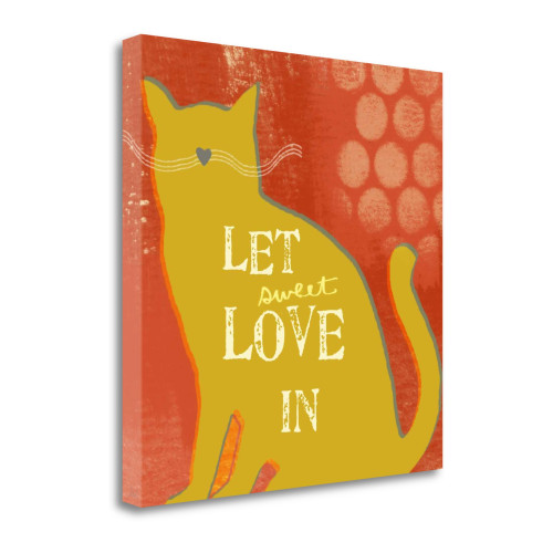 Sweet 1 Wrapped Canvas Print Living Room Wall Art