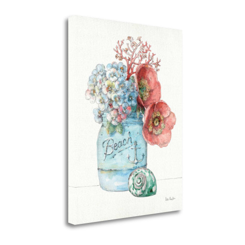 Sea Finds I Wrapped Canvas Print Living Room Wall Art