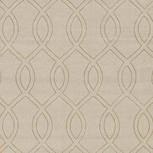 5' x 7' Beige Polyester Rug