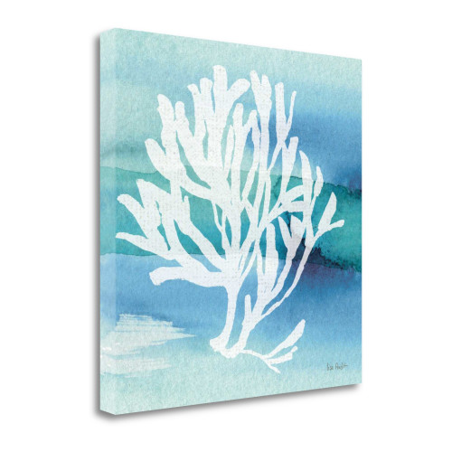 Sea Life Coral I Wrapped Canvas Print Living Room Wall Art