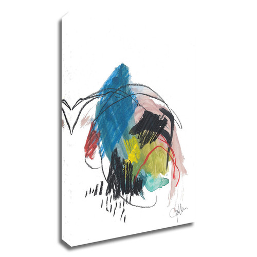 "Abstract Landscape No. 36" Wrapped Canvas Print Wall Art