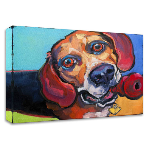 "Beguile" Wrapped Canvas Print Wall Art