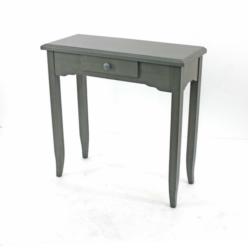 12 X 30 X 30 Gray 1 Drawer Minimalist - Console Table
