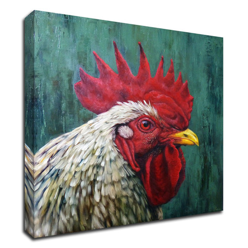 "Big Red" Wrapped Canvas Print Wall Art