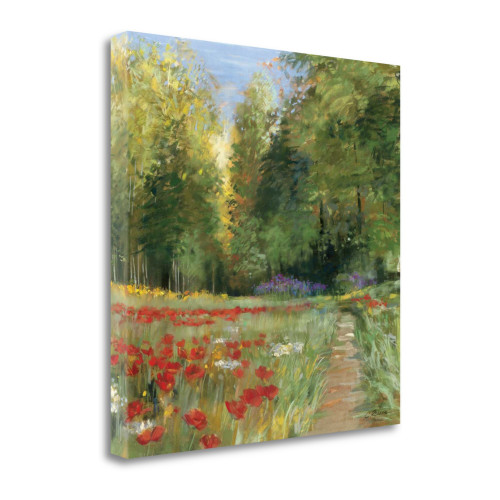 Field Of Flowers 3 Wrapped Canvas Print Living Room Wall Art