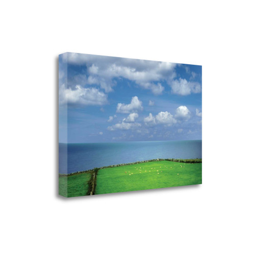 Sheep Herd 1 Wrapped Canvas Print Living Room Wall Art