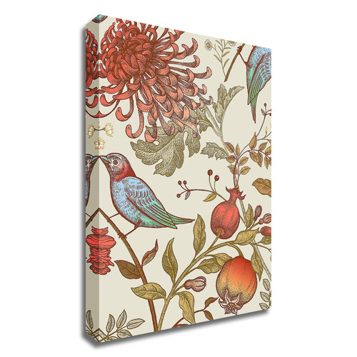 "Nordic Victorian Ii" Wrapped Canvas Print Wall Art