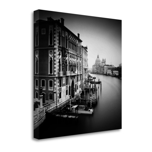 Canal Grande I Wrapped Canvas Print Living Room Wall Art